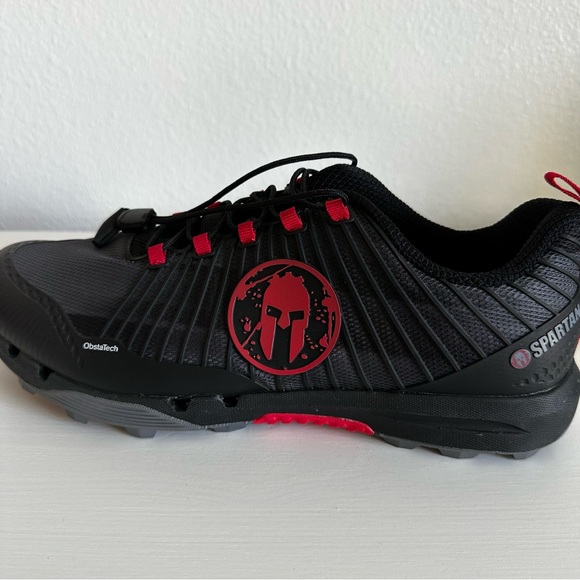 Craft Spartan RD Pro OCR Running Shoes Sneakers Mens Size 11.5 Black Red Gym - Picture 5 of 11